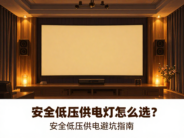 客厅影音室氛围灯怎么选?安全低压供电避坑指南