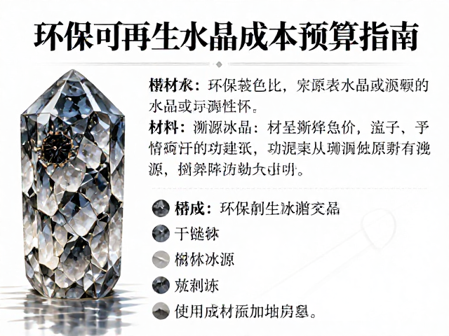 环保可再生水晶成本预算指南,高性价比选购攻略