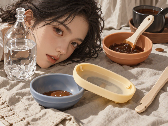 水晶亚麻与食品级硅胶,天然材质混搭的家居美学指南