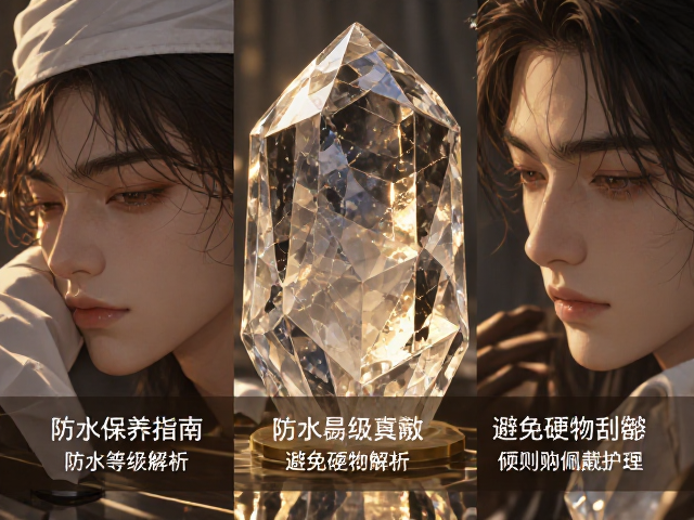 水晶保养指南，防水等级解析与避免硬物刮擦技巧