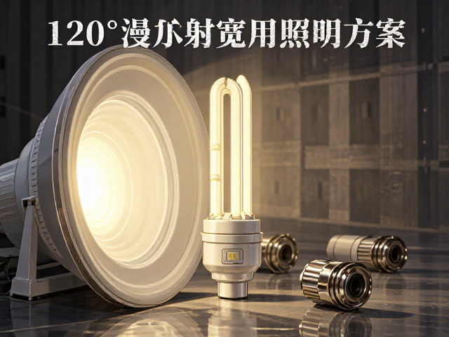 LED替换荧光灯/节能灯,120°漫反射宽角照明方案解析