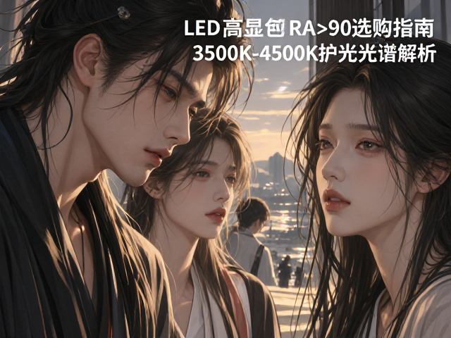 LED高显色自然光灯Ra>90选购指南,3500K-4500K护眼光谱解析