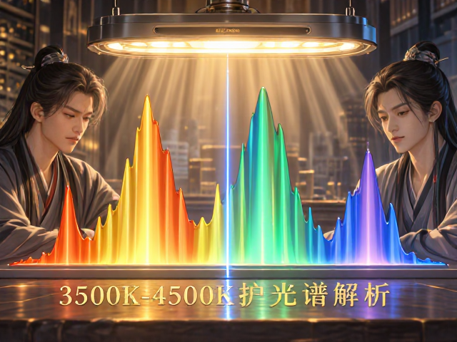 LED高显色自然光灯Ra>90选购指南,3500K-4500K护眼光谱解析