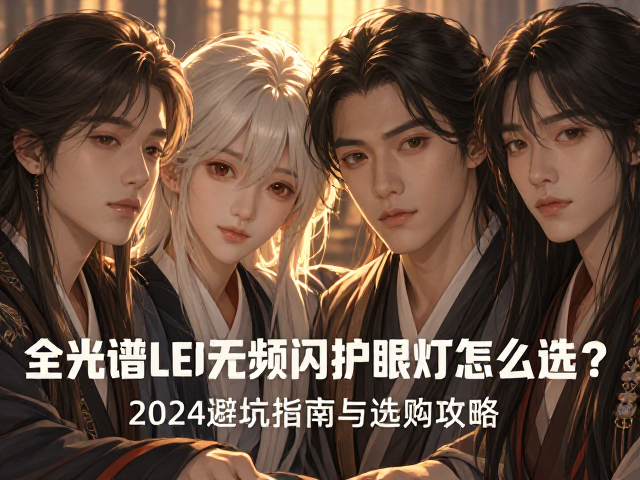 全光谱LED无频闪护眼灯怎么选?2024避坑指南与选购攻略