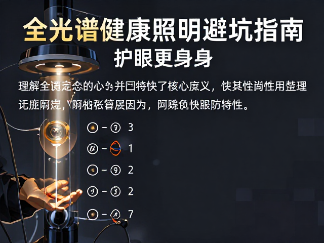 LED灯珠怎么选?全光谱健康照明避坑指南,护眼更护身