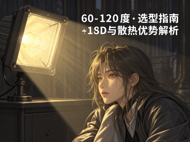 LED泛光灯60-120度长寿命25000小时，选型指南与散热优势解析