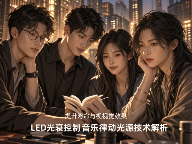 LED光衰控制与音乐律动光源技术解析,提升寿命与视觉效果