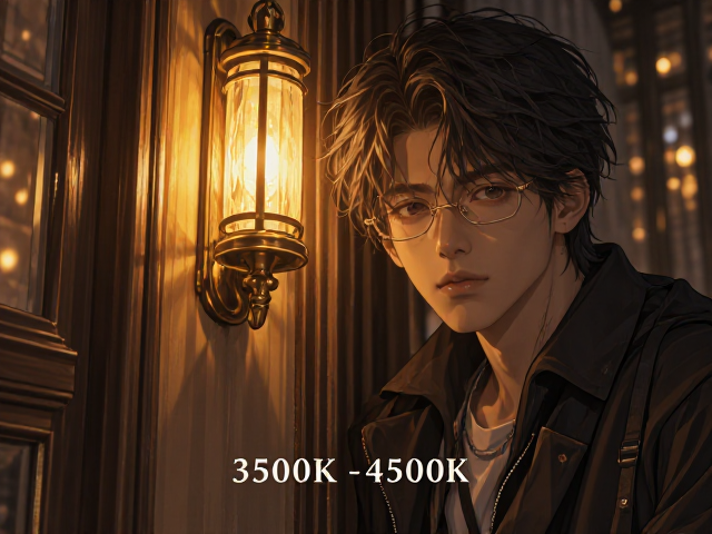 LED自然光(3500K-4500K)玄关点缀灯,温馨氛围与高显色指南