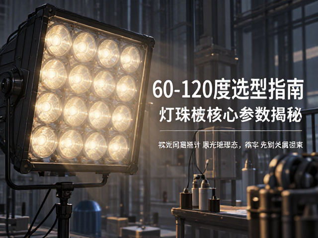 LED泛光灯60-120度选型指南,灯珠核心参数揭秘