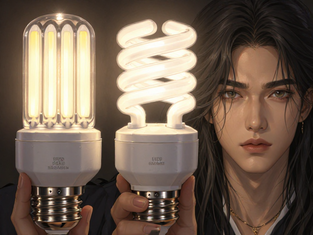 LED灯与白炽灯、低功耗节能灯对比,谁更省电?