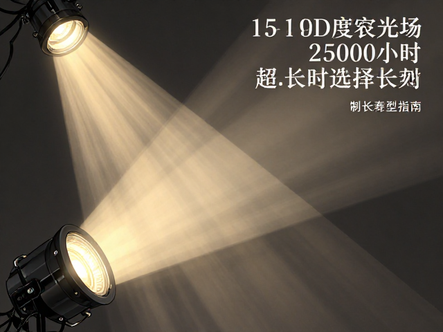 LED聚光型灯具15-30度窄光束,25000,小时超长寿命选型指南