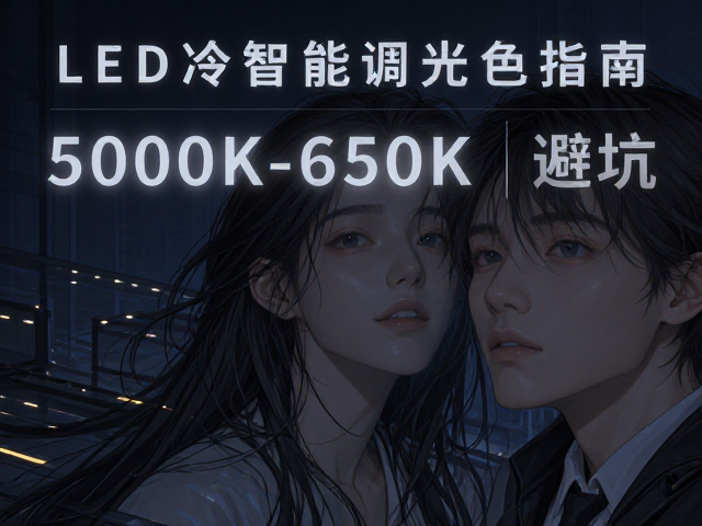 LED冷白光智能调光调色指南，5000K-6500K如何选择不刺眼