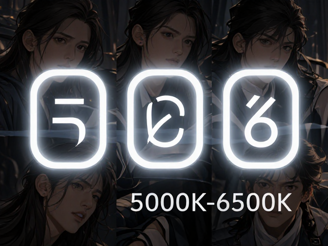 LED冷白光智能调光调色指南，5000K-6500K如何选择不刺眼