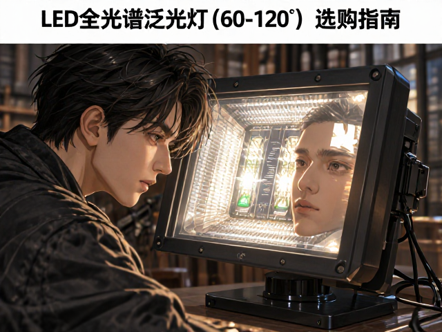 告别频闪伤眼!LED全光谱泛光灯(60-120°)选购指南