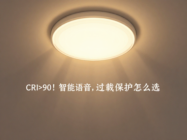高显色指数CRI>90!智能语音,过载保护灯具怎么选