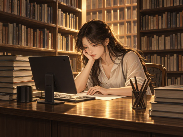 智能语音书房，光感自动调节的阅读区，打造极致静谧空间