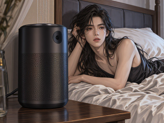 卧室床头智能语音音箱,防静电涂层保护,静音更安心