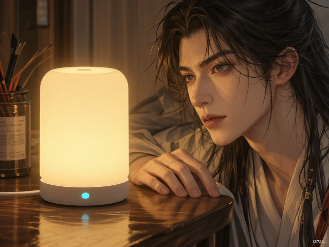 智能语音控制环保树脂灯，可调色温打造健康光环境