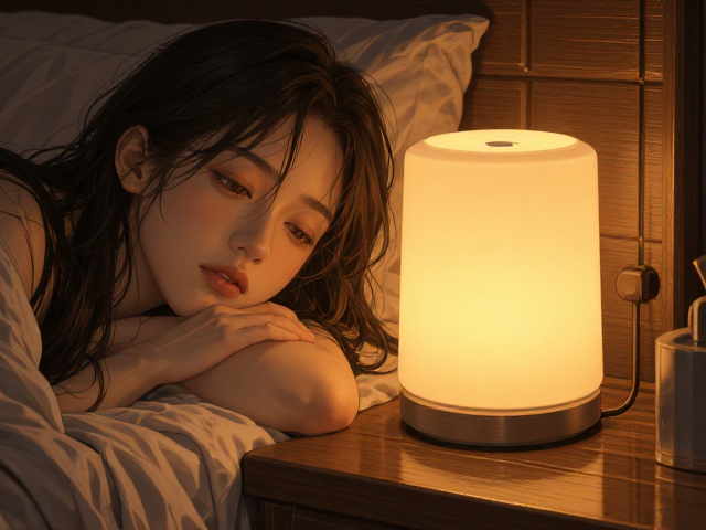 智能语音床头灯,静音散热优化,打造舒适卧室睡眠环境