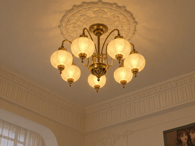 小户型装修灵感,法式复古风主灯,辅助光源,营造氛围感