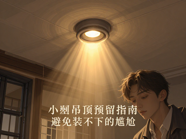 小型灯厚度多少?吊顶间隙预留指南,避免装不下的尴尬