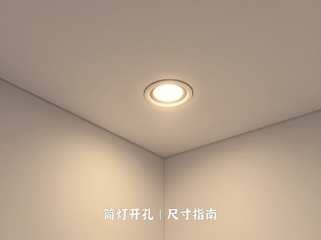 小型吊顶间隙预留与筒灯开孔尺寸指南，精准施工不踩坑