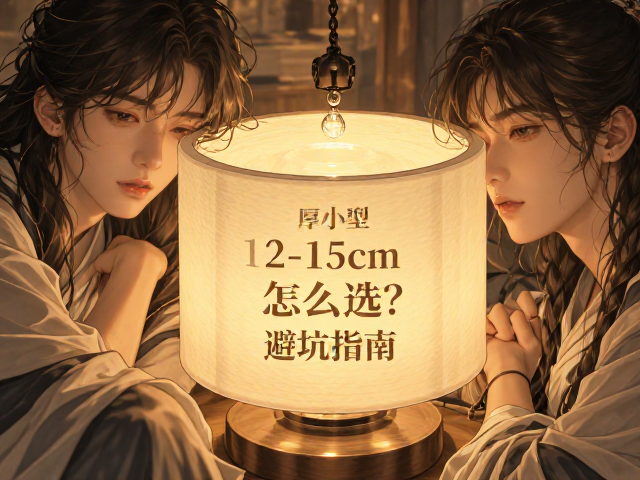 小型标准厚度12-15cm发光面直径怎么选?避坑指南