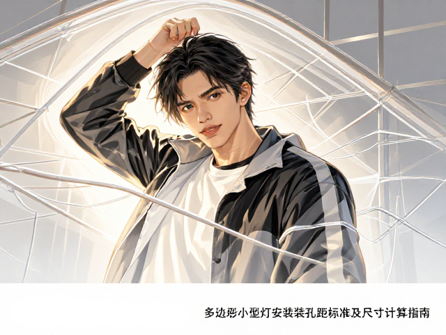 多边形小型灯具安装孔距标准及尺寸计算指南