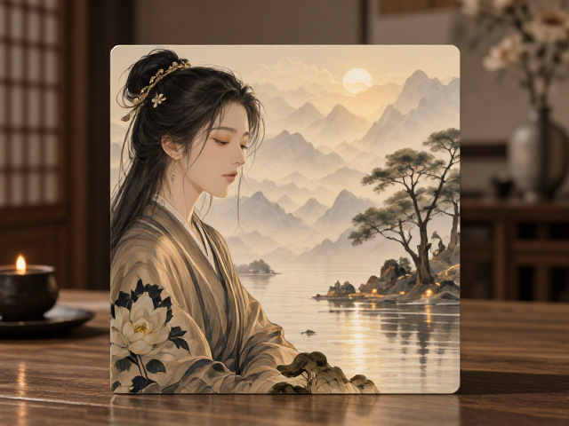 北欧轻奢摆件,热转印工艺融合亚洲禅意,打造高质感家居美学