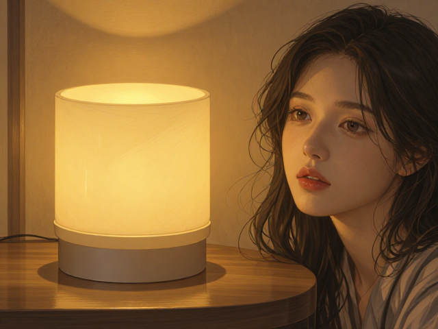 北欧轻奢摆件，柔和曲线搭配暖黄灯光，营造高级氛围感