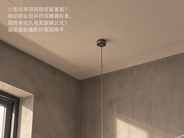 小型吊顶间隙预留多少？吊杆长度计算公式与施工规范详解
