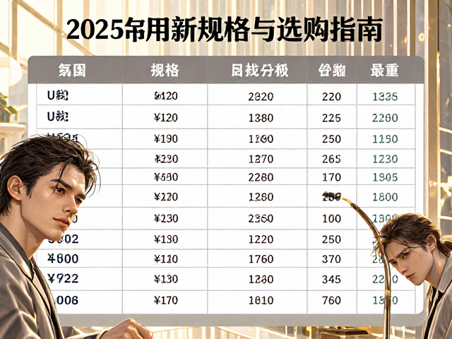 小型吊杆长度怎么选?2025最新规格与选购指南