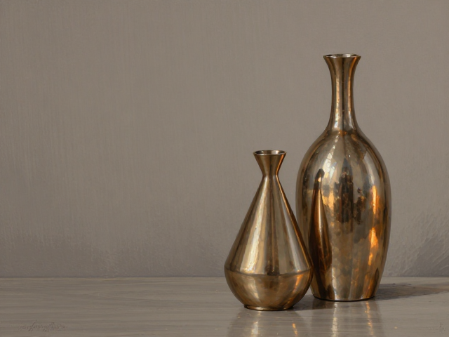 北欧轻奢摆件,金属光泽色点亮空间点缀美学
