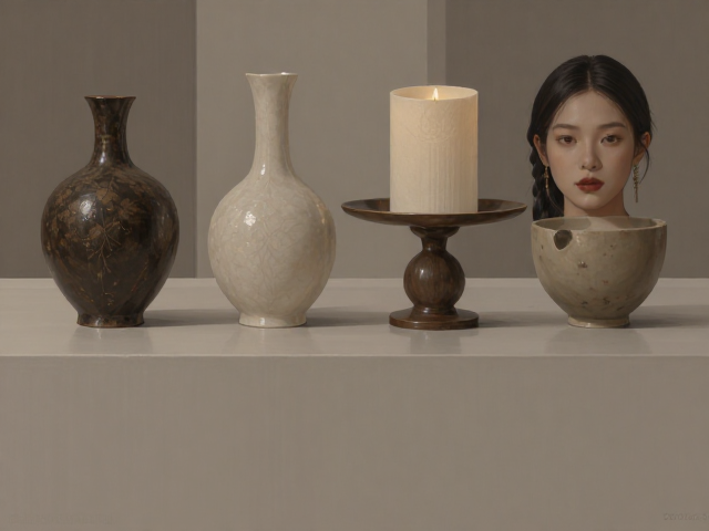 北欧轻奢摆件搭配指南,中性色打底,演绎东方含蓄美学