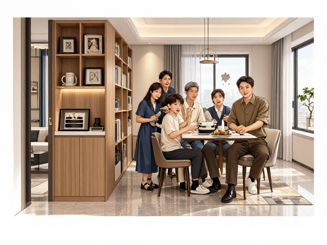 多代同堂小户型家用装修,3大设计巧思让空间翻倍,全家住得下更舒适