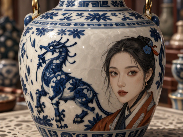 当北欧轻奢遇见明清韵味,色彩碰撞的艺术摆件