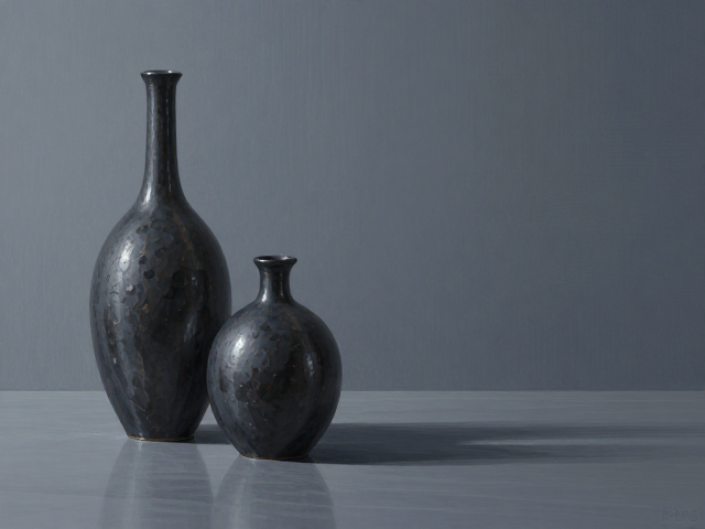 北欧轻奢摆件,冷峻色调下的时光沉淀感,打造高级家居美学