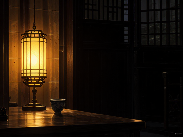 新中式家居美学,实用起夜指引灯光设计