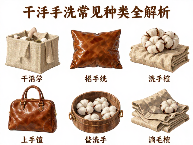 真皮仿皮棉麻丝绒布艺摆件清洗指南,干洗手洗常见种类全解析