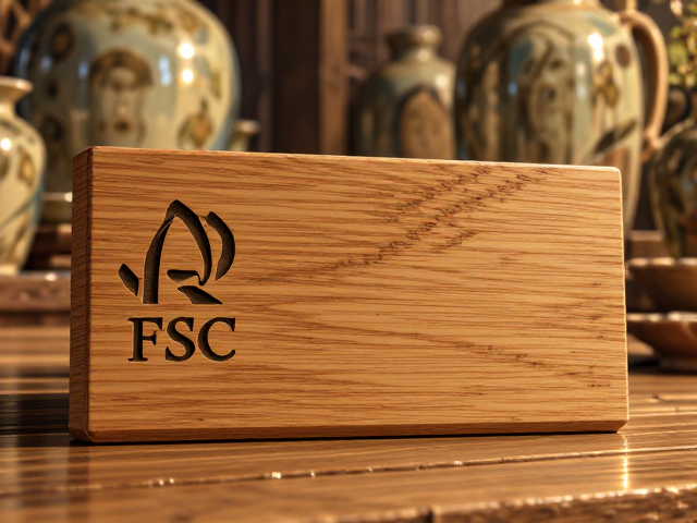 FSC认证木材陶瓷摆件,折射光线打造家居艺术氛围