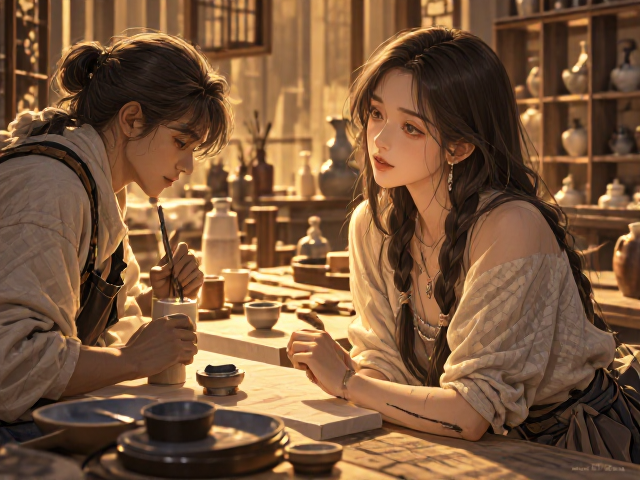 陶瓷摆件涂水性漆，打造强手工编织感的艺术创作指南
