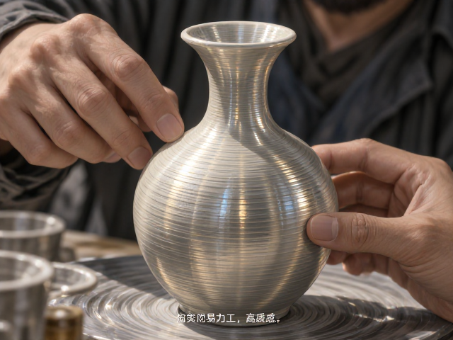 陶瓷摆件拉丝工艺解析,如何实现表面易加工与高质感?