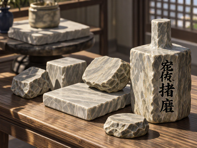 陶瓷摆件坚固耐磨，石材需定期密封保养指南