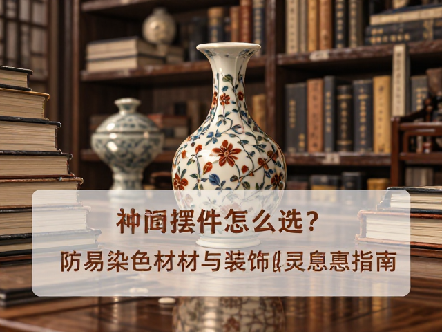 书房陶瓷摆件怎么选?防易染色材质与装饰灵感指南