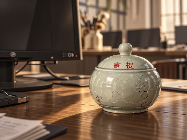 办公室桌面陶瓷摆件保养指南,定期清洁防裂,保持光泽如新