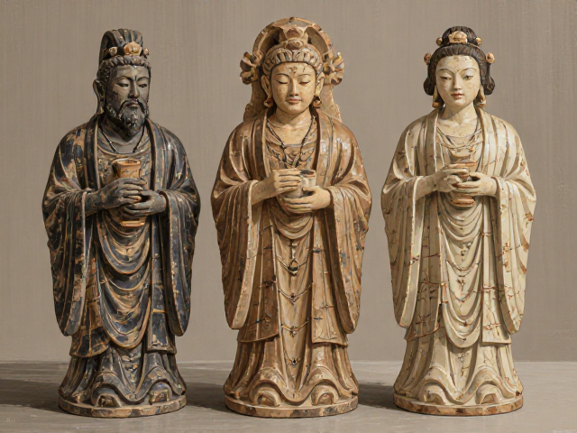 陶瓷摆件仿古做旧工艺,纹理独特显质感,打造家居艺术格调