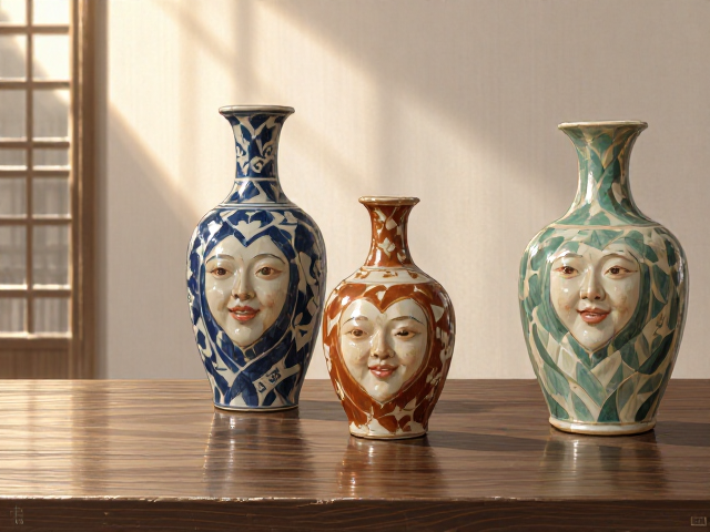 玄关点睛,仿古做旧陶瓷摆件,打造高级感家居氛围