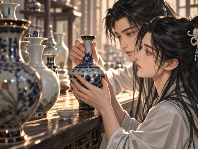 挑选高工艺陶瓷摆件,解析釉下彩釉上彩工艺,欣赏光线折射的艺术魅力