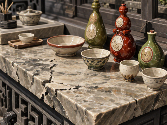 陶瓷烤漆摆件保养指南，石材需定期密封防污详解