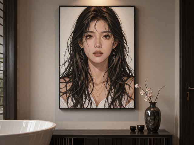 玄关、挂画与浴缸旁的摆件灵感,打造高级感家居角落